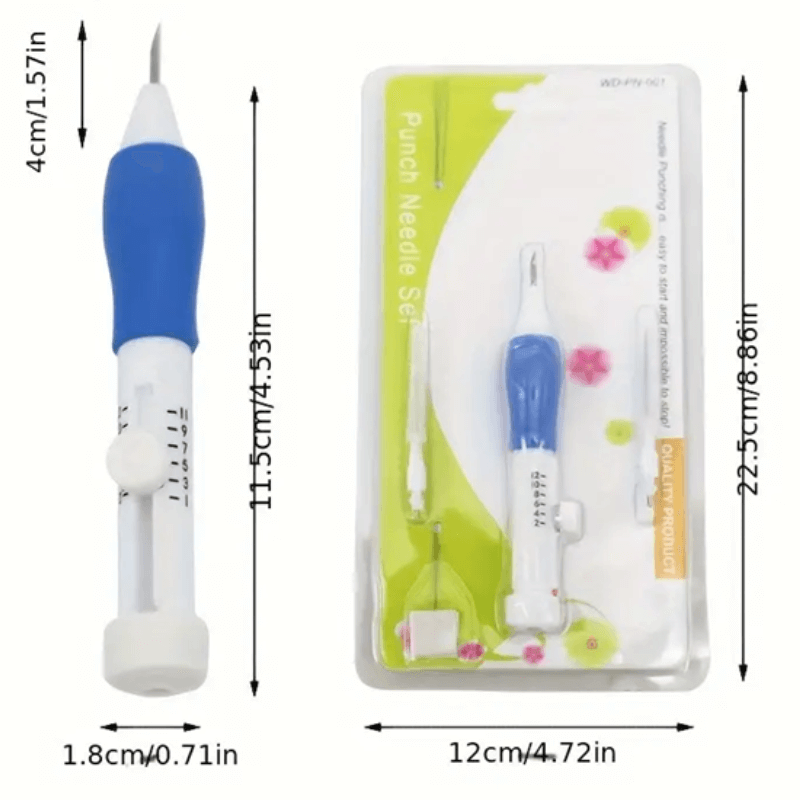 Agulha Mágica de Bordado (Punch Needle Set)
