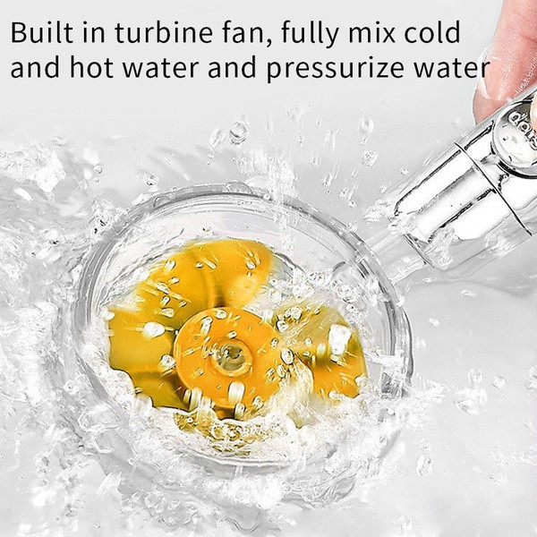 360-degree Rotation Bathroom Shower Head