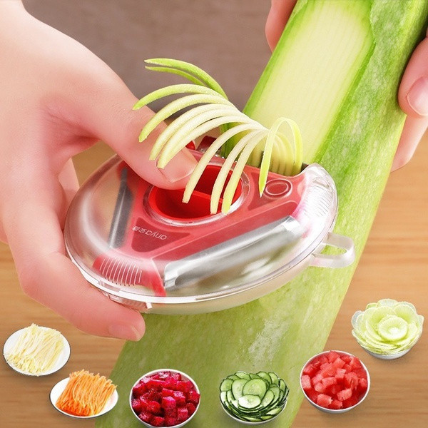 Manual Vegetable Cutter Multifunctional Round Mandala Slicer Vegetable and Fruit Slicer