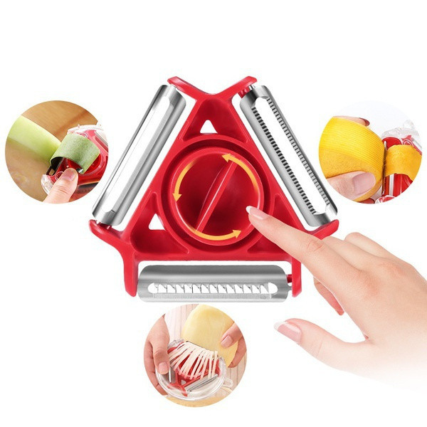 Manual Vegetable Cutter Multifunctional Round Mandala Slicer Vegetable and Fruit Slicer