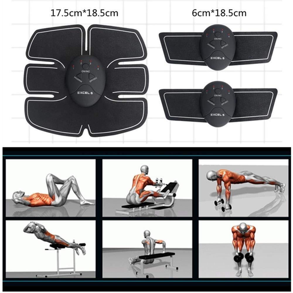 Electric Smart EMS Abdominal Muscle Fitness Muscle Stimulator Training