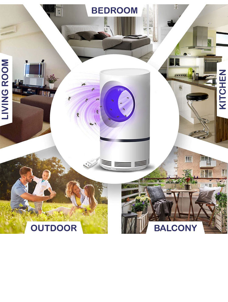 Mosquito Killer with UV LED Light Fan USB