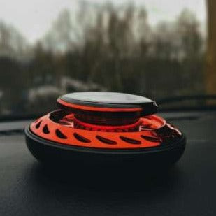 Car Solar Vortex Aromatherapy Rotating Oil Diffuser
