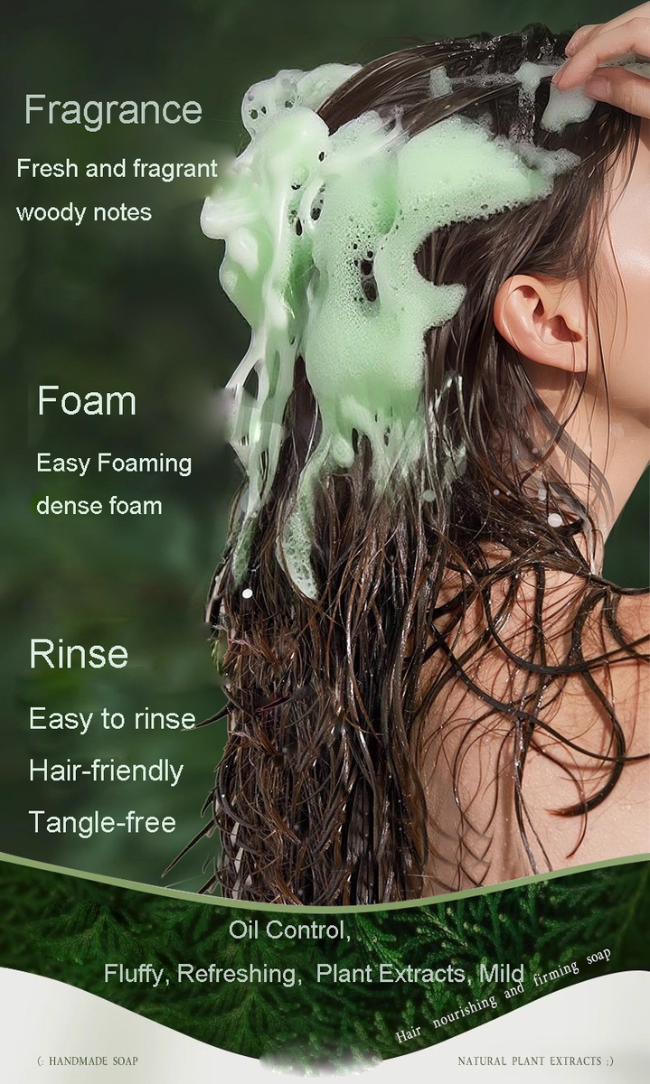 GREEN BOX HAIR SOAP