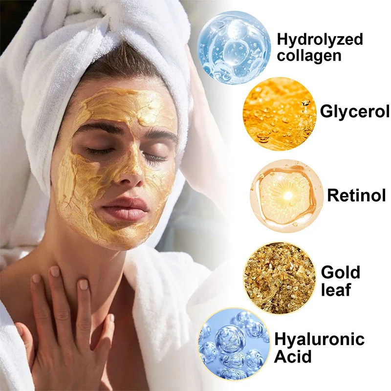 RETIONAL SNAKE VENOM GOLD MASk